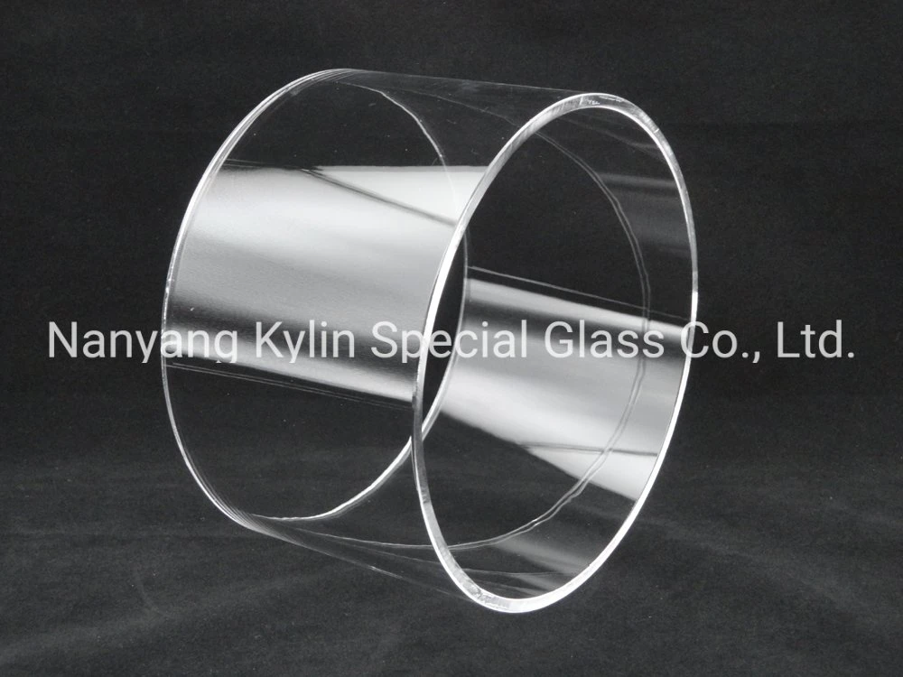 Heat Resistance Thick Wall Clear Fused Silica Quartz Glass Tubing with Competitive Price