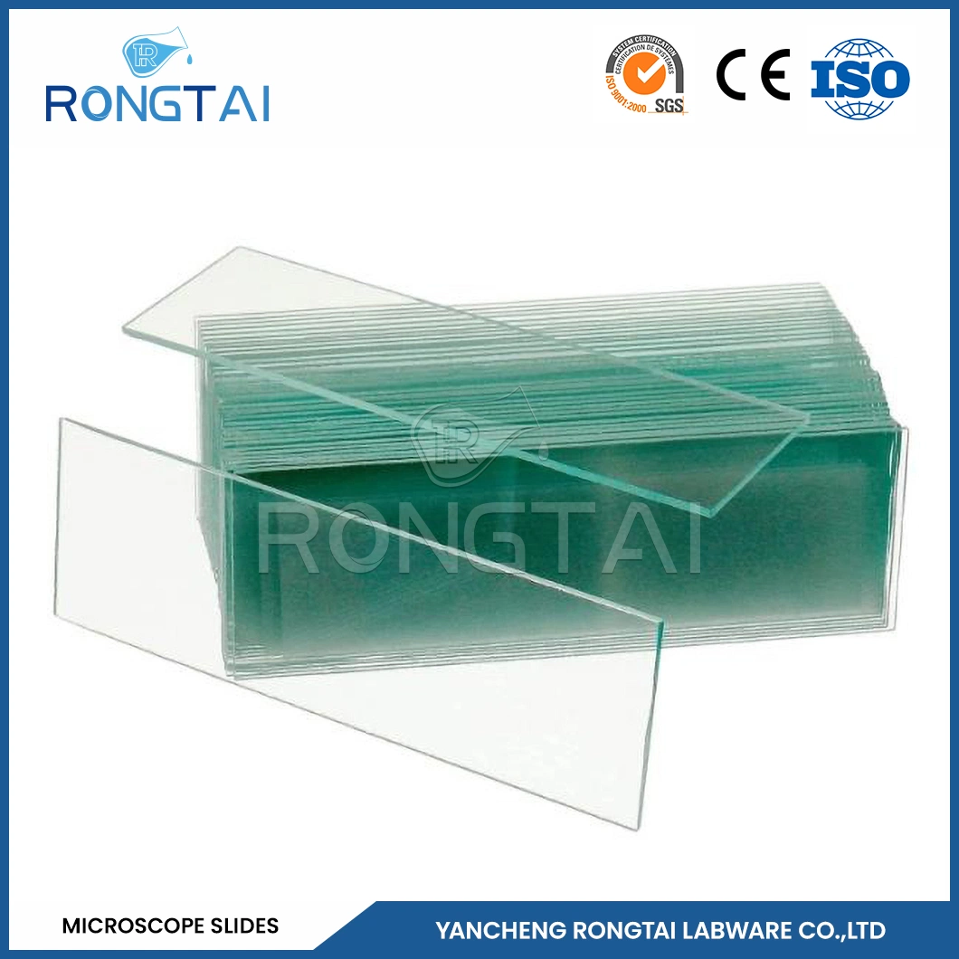 Rongtai Chemical Laboratory Equipment Factory Botanical Microscope Slides China 7101 7102 7105 7107 7109 Quartz Microscope Slides